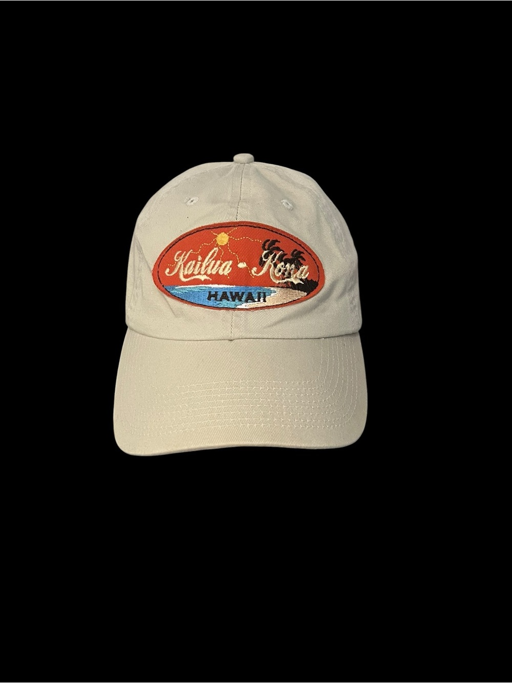 Kailua Kona Hawaii LIDS By Lakeshirts Slideback Baseball Cap Hat Adjustable OS